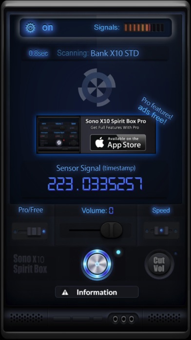 Sono X10 Spirit Box screenshot 2