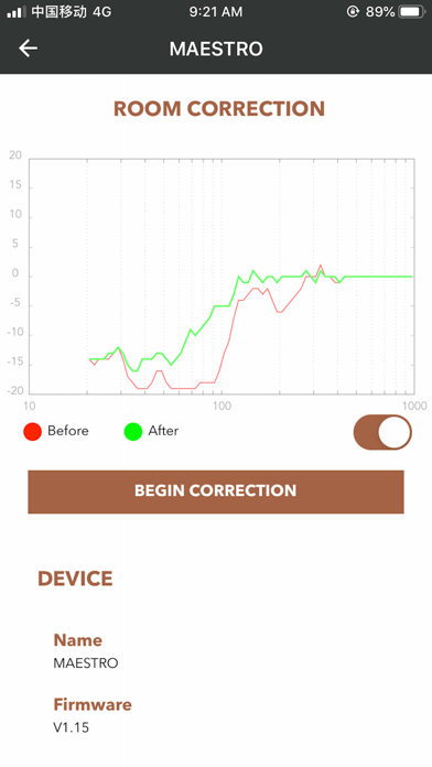 sonoro Room Correction screenshot 1