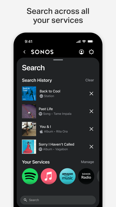 Sonos screenshot 2