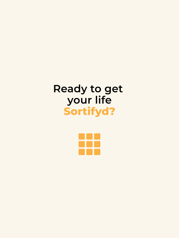 Sortifyd: All-in-One Organizer screenshot 1