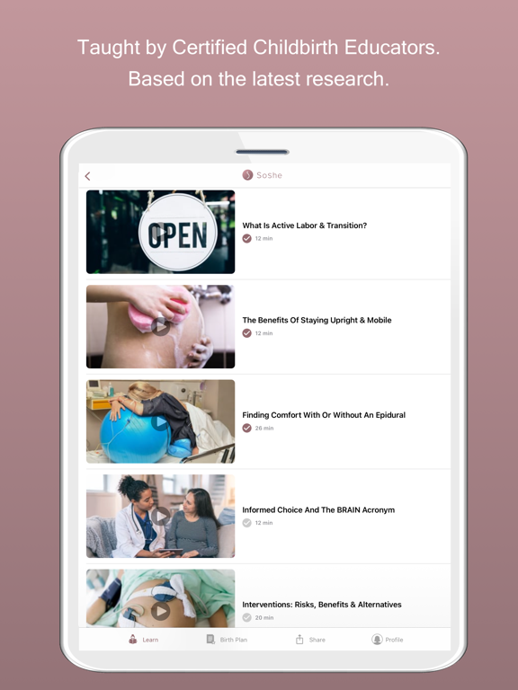 SoShe - Birth Prep screenshot 7