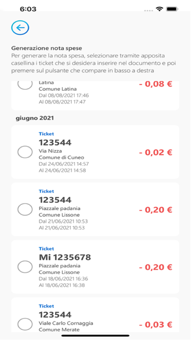Sosta+ screenshot 2