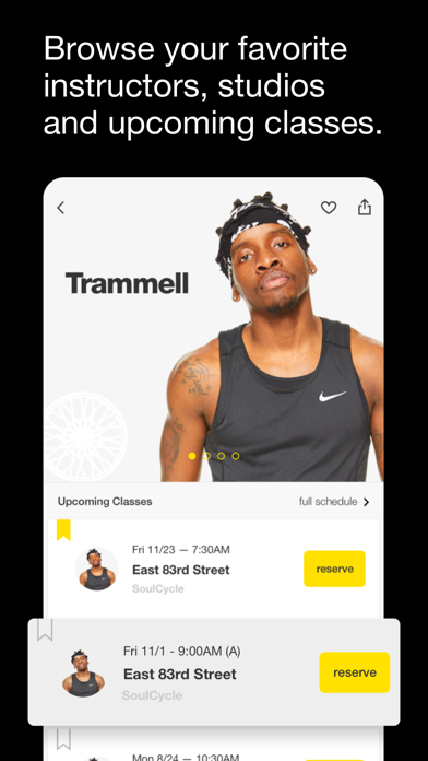 SoulCycle: Indoor Cycling screenshot 1