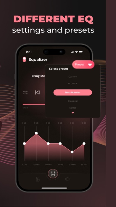 Sound & Bass Booster: Music EQ screenshot 1