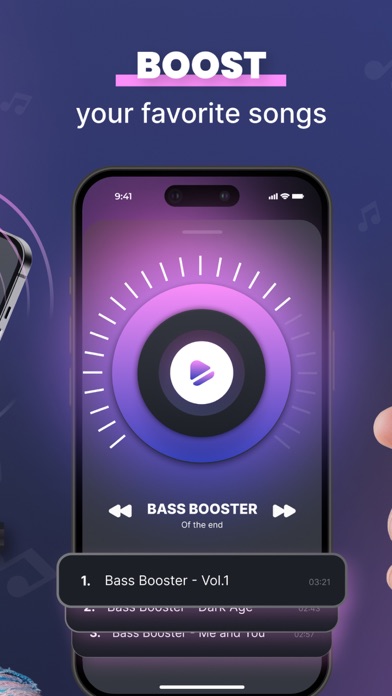 Sound, Bass Booster - Music EQ screenshot 3