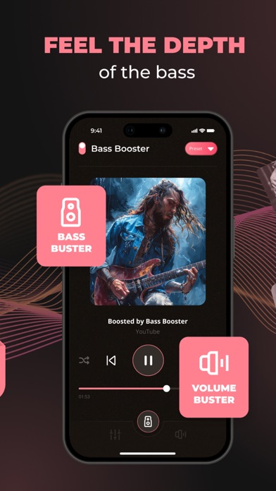 Sound & Bass Booster: Music EQ screenshot 3