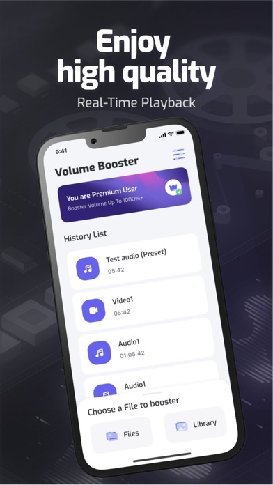 Sound Booster: Volume Booster screenshot 1