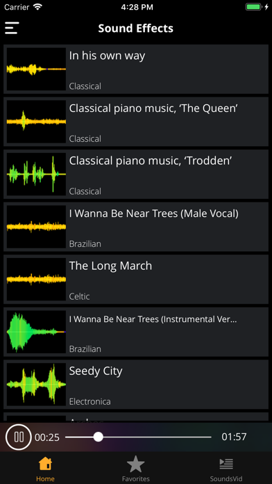 Sound Effects HD: Sounds&Audio screenshot 2