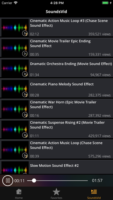 Sound Effects HD: Sounds&Audio screenshot 3