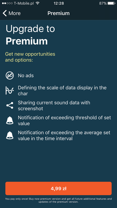 Sound Meter HQ screenshot 3