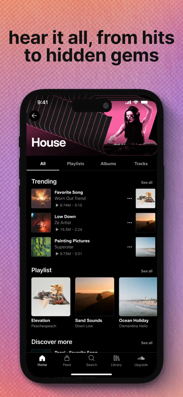 SoundCloud: The Music You Love screenshot 4