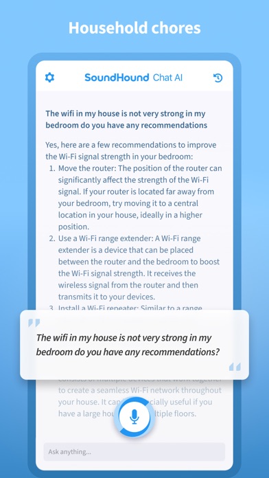 SoundHound Chat AI App screenshot 1