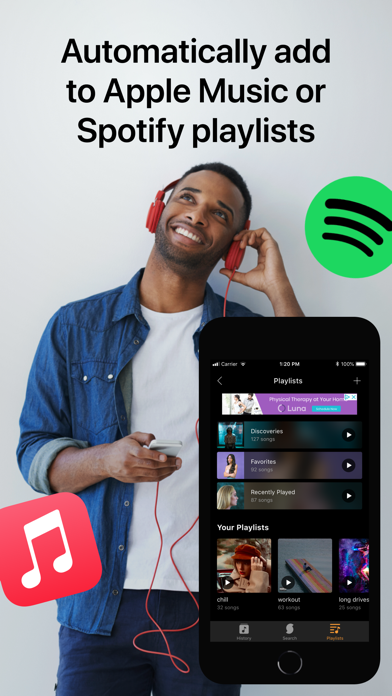 SoundHound∞ - Music Discovery screenshot 1