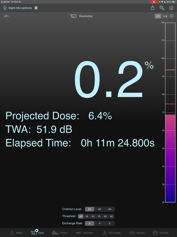SoundMeter X screenshot 6