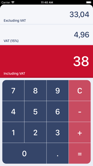 South African VAT Calculator screenshot 2