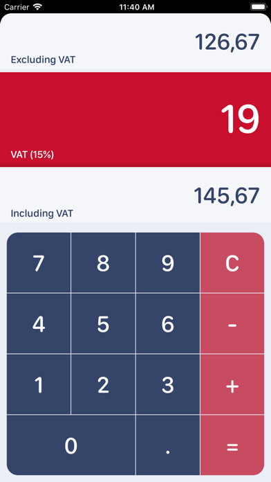 South African VAT Calculator screenshot 3