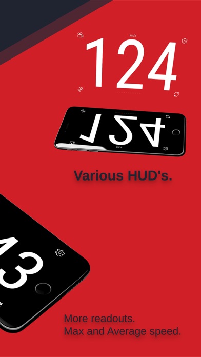 Sp33dy - gps speedometer hud screenshot 2