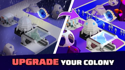 Space Colony: Idle Tap Miner screenshot 2