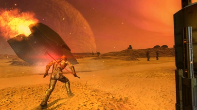Space Cyborg-Sword Fighting 3D screenshot 4