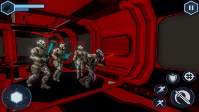 Space Cyborg-Sword Fighting 3D screenshot 2