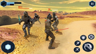 Space Cyborg-Sword Fighting 3D screenshot 5