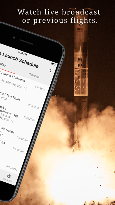 Space Launch Now screenshot 2