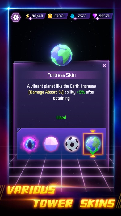Space Tower - Galaxy Tower TD screenshot 3