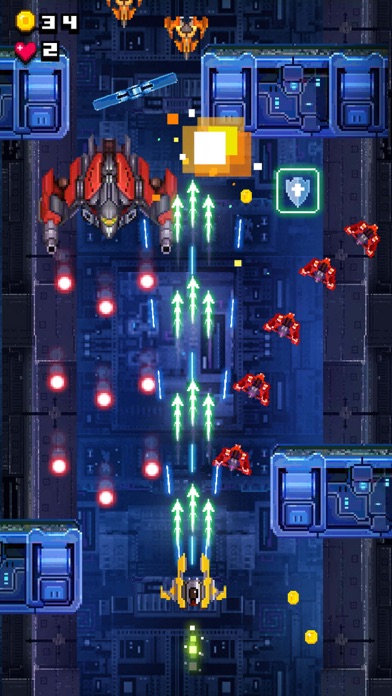 Space War - Pixel Shooter screenshot 1