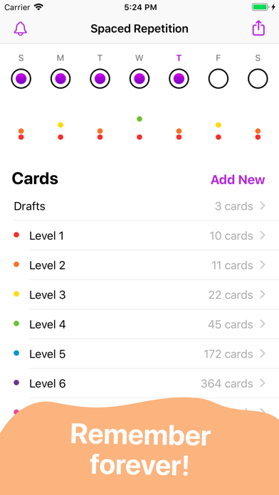 Spaced Repetition by Wärn screenshot 3
