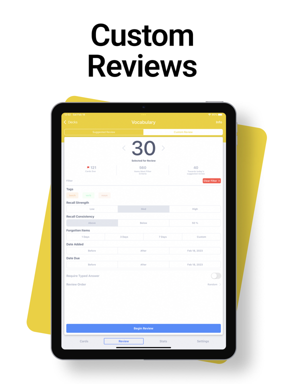 Spaced Repetition SmartCards+ screenshot 2