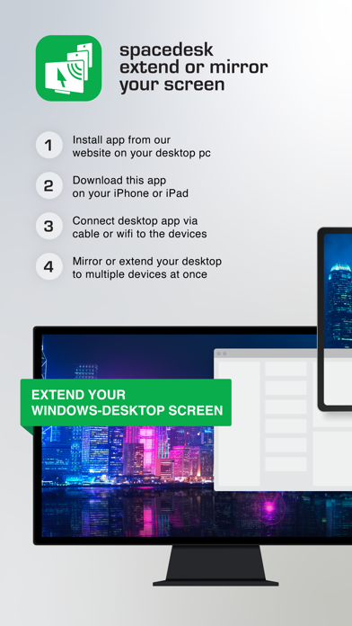 spacedesk - USB Display for PC screenshot 5