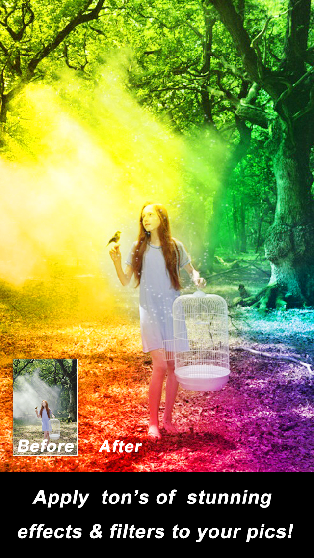 SpaceEffect - Awesome Pic & Fotos FX Editor FREE screenshot 4