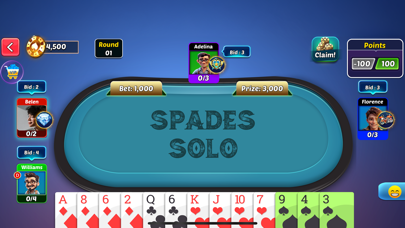 Spades Bid Whist: Card Games screenshot 5