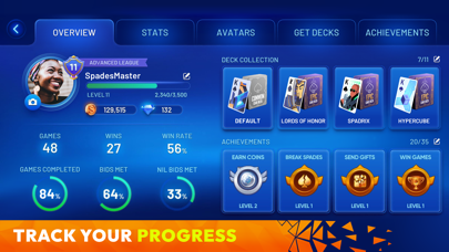 Spades Masters - Card Game screenshot 1
