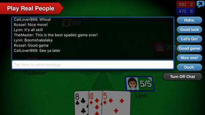 Spades+ screenshot 1