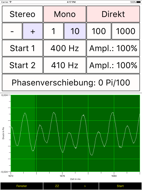 Spaichinger Schallanalysator screenshot 7