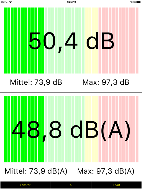 Spaichinger Schallanalysator screenshot 1