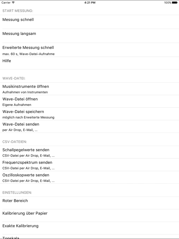 Spaichinger Schallanalysator screenshot 4