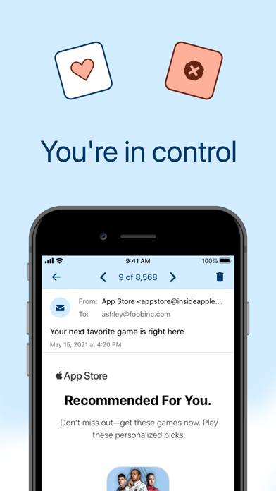 Spamdrain - clean email screenshot 2