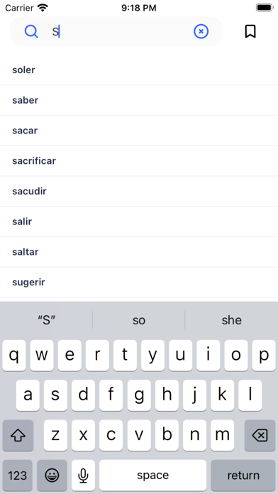 Spanish Conjugation & Verbs screenshot 2