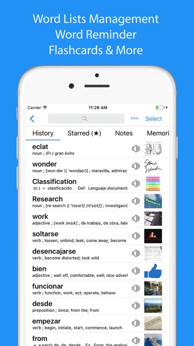 Spanish Dictionary - Dict Box screenshot 1