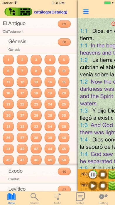 Spanish-English Bilingual Holy Bible screenshot 4