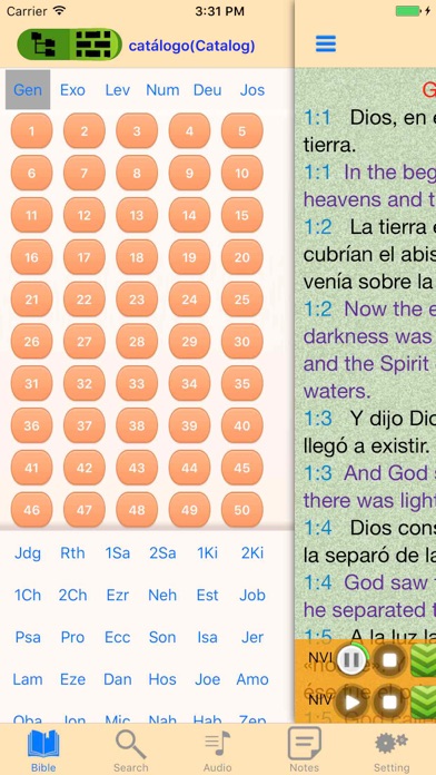 Spanish-English Bilingual Holy Bible screenshot 3