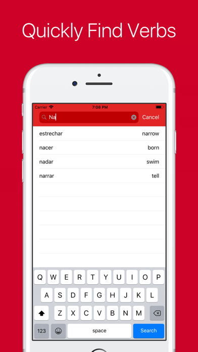Spanish Verb Conjugator Pro screenshot 1