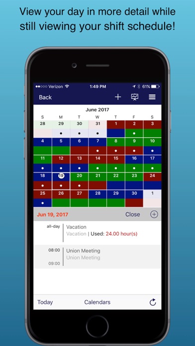 Spark - Shift Calendar screenshot 4