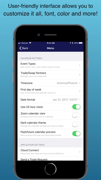 Spark - Shift Calendar screenshot 1