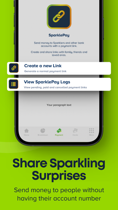 Sparkle – A Lifestyle Bank screenshot 5