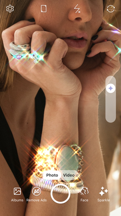 Sparkle Cam - Glitter Effect screenshot 2
