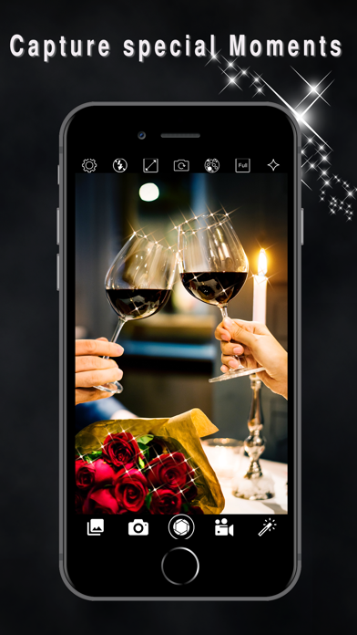 Sparkle effects cam app screenshot 3