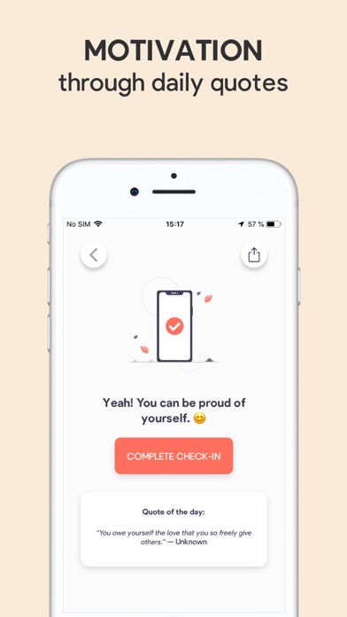 Sparkle: Self-Care Checklist screenshot 2